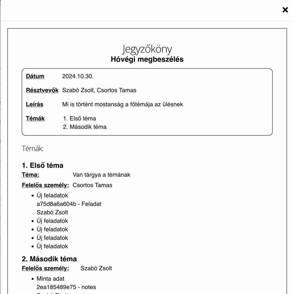 A Helpfordesk Notes / Jegyzetek modulja egy új fejlesztéssel bővült, amely egyszerre könnyíti meg a mindennapi munkát és erősíti a vezetői döntéshozatalt.