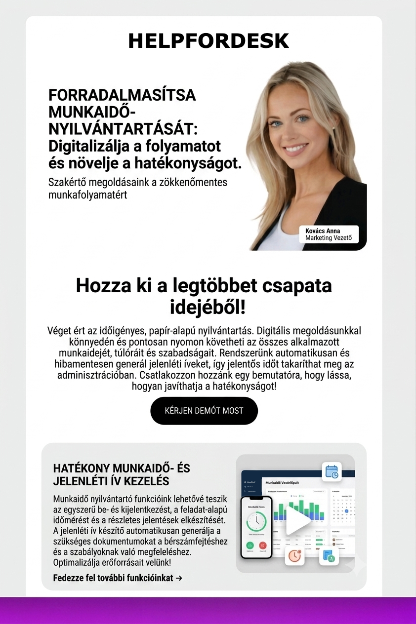 Hogyan forradalmasítja a digitális nyilvántartást a Helpfordesk?